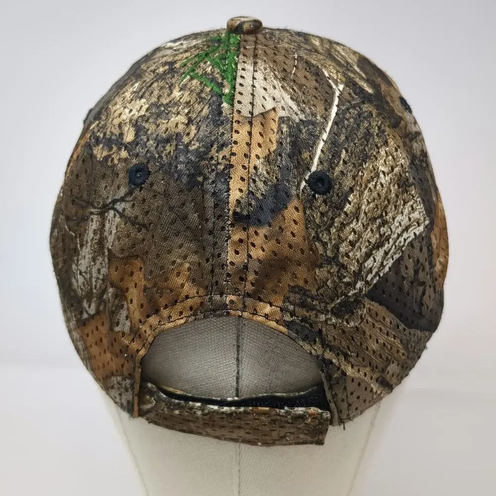 Infinity Realtree Camo Mesh Baseball Cap Brown One Size Strapback Hunting hat